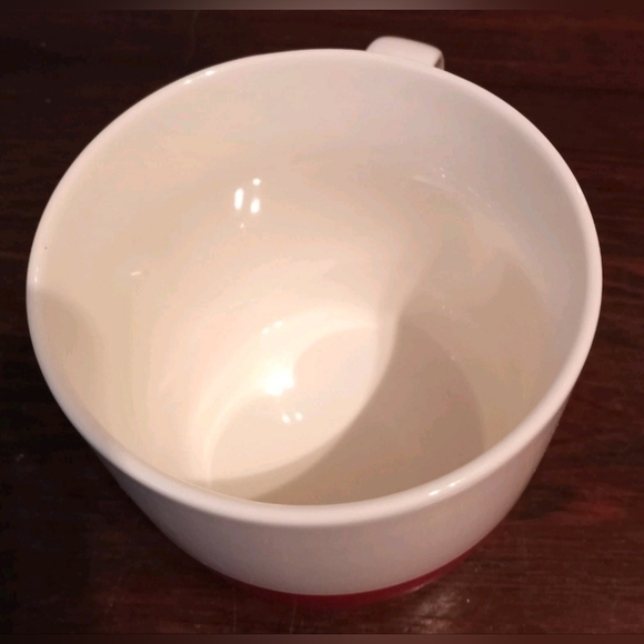 Starbucks New Bone China Red & White Mug Cup 2011 - Picture 7 of 7